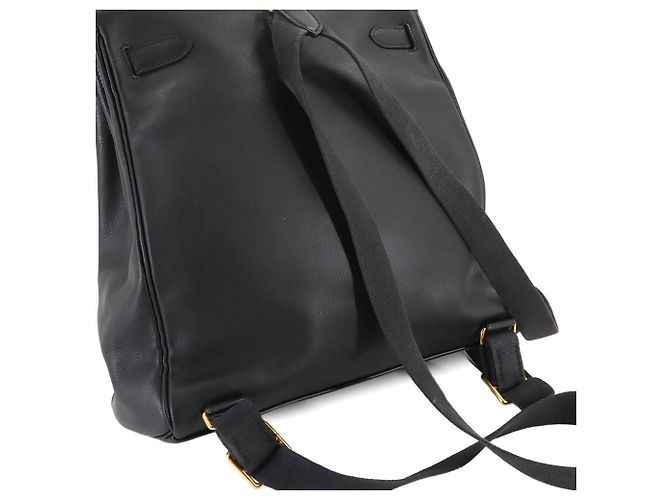 Zaino Hermès Kelly Ad GM Nero - vista 8