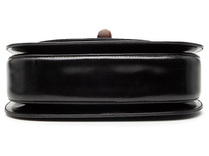 Gucci Nero Pelle di Vitello Bamboo Notte - vista 3