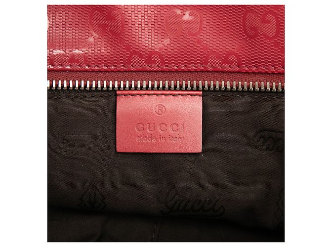 Rote Medium GG Imprime Tote von Gucci - Ansicht 5