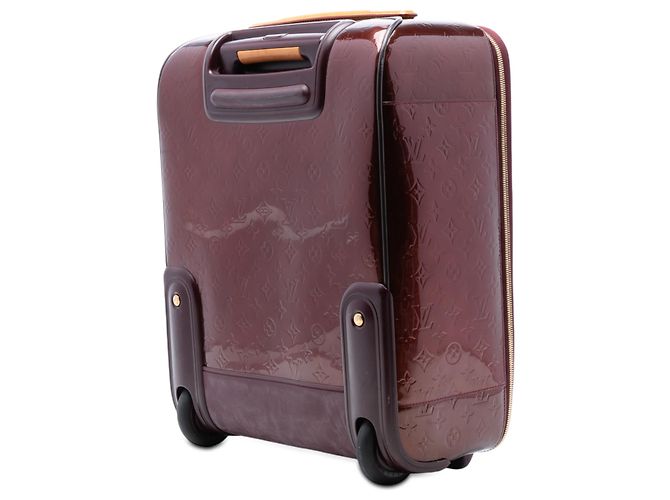 Louis Vuitton Rotes Monogramm Vernis Pegase 45 Bordeaux - Ansicht 2