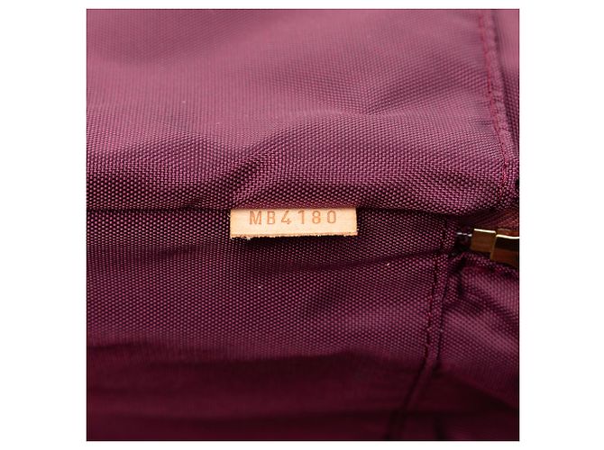 Louis Vuitton Rotes Monogramm Vernis Pegase 45 Bordeaux - Ansicht 5