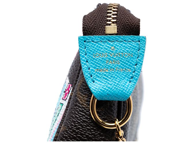 Mini Pochette Accessoires Vivienne in Monogramma Marrone a Tokyo di Louis Vuitton - vista 5