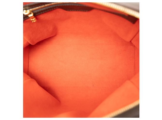 Louis Vuitton Marrone Damier Ebene Brera - vista 4