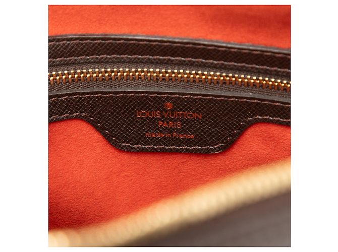Louis Vuitton Marrone Damier Ebene Brera - vista 5