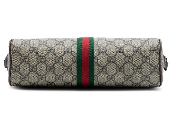 Gucci Beige GG Supreme Ophidia Crossbody - vista 3