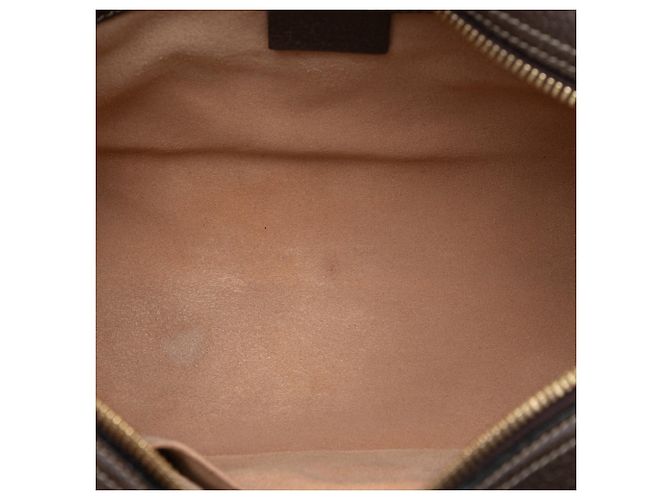 Gucci Beige GG Supreme Ophidia Crossbody - vista 4