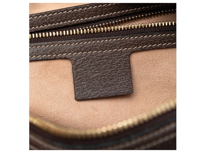 Gucci Beige GG Supreme Ophidia Crossbody - vista 5