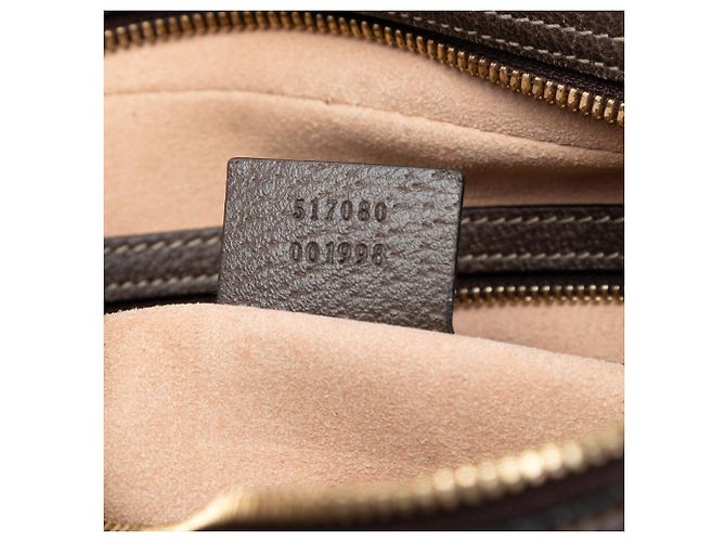 Gucci Beige GG Supreme Ophidia Crossbody - vista 6