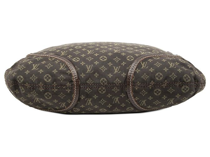Borsa Angele Mini Lin Monogramma Marrone Louis Vuitton Marrone scuro - vista 3