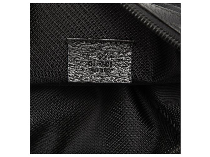 Pochette in tela GG nera Gucci Nero - vista 5