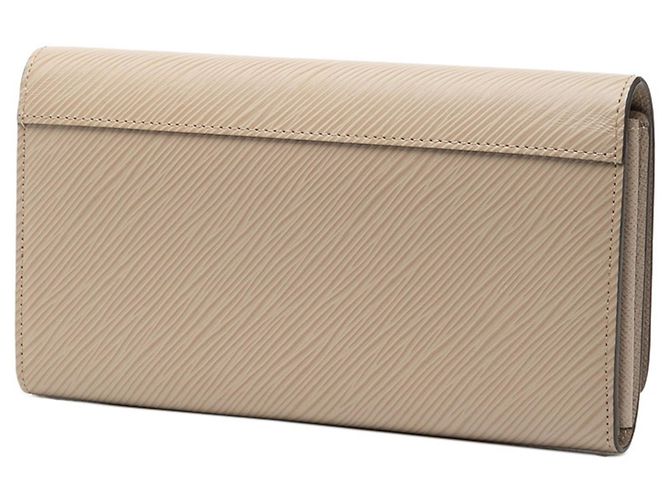 Cartera Larga Twist Epi Louis Vuitton Beige - vista 2