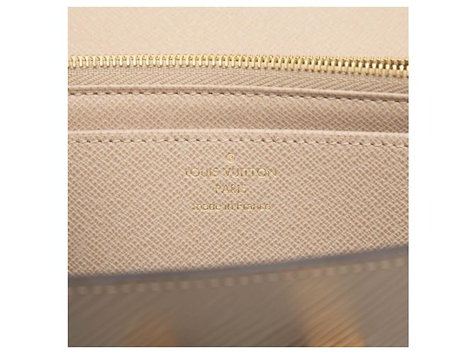 Cartera Larga Twist Epi Louis Vuitton Beige - vista 5