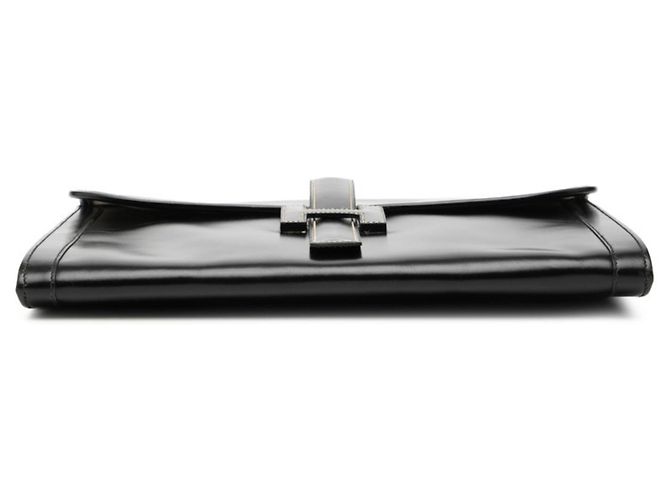 Borsa Clutch Jige GM di Hermès Nero - vista 3
