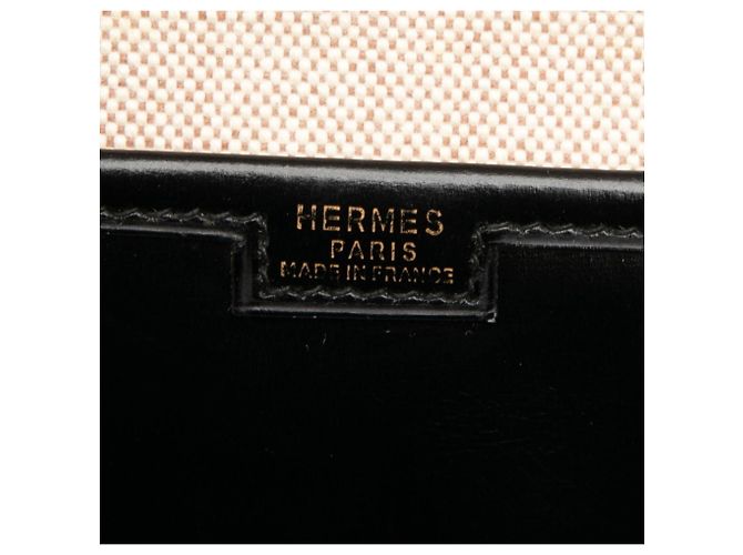 Borsa Clutch Jige GM di Hermès Nero - vista 5