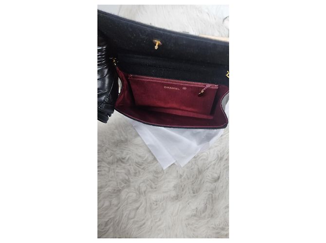 Timeless Borsa Classica a Flap Singolo CHANEL Nero - vista 12