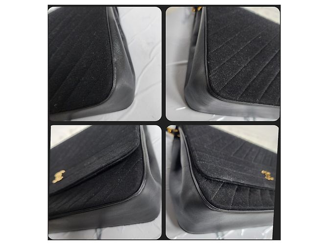 Timeless Borsa Classica a Flap Singolo CHANEL Nero - vista 13