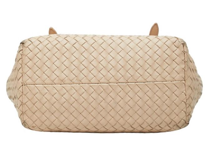 Bolso Tote Intrecciato de Bottega Veneta Beige - vista 3