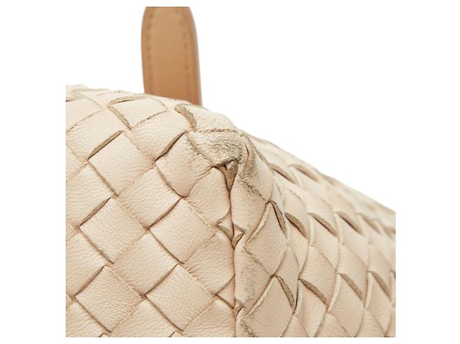 Bolso Tote Intrecciato de Bottega Veneta Beige - vista 4