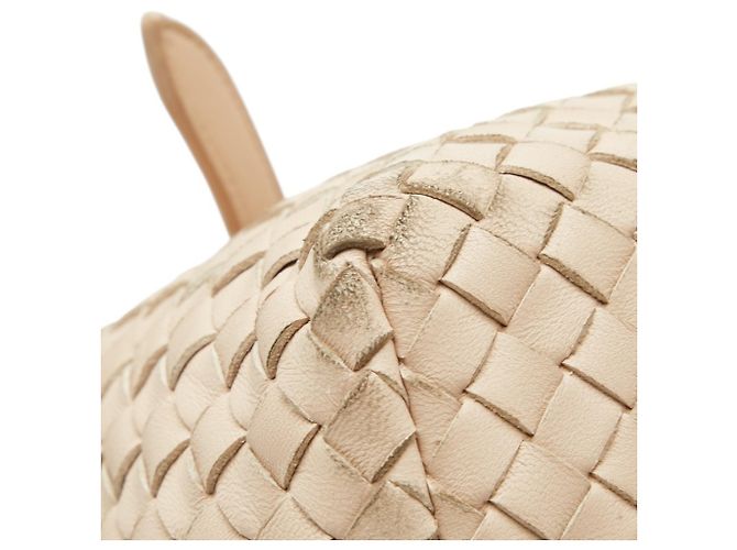 Bolso Tote Intrecciato de Bottega Veneta Beige - vista 7