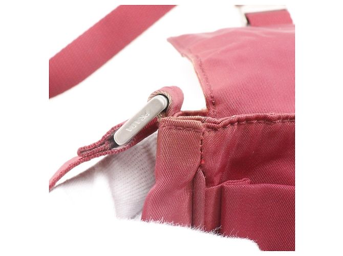 Marsupio a due vie Prada con tracolla Rosso - vista 10