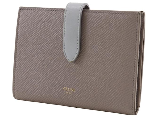 Céline Celine Mittelgurt Brieftasche Braun - Ansicht 2