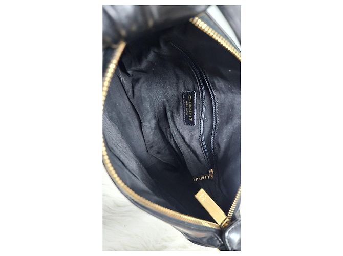 Borsa Chanel Chocolat bar molto rara Nero - vista 10