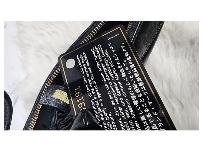 Borsa Chanel Chocolat bar molto rara Nero - vista 11
