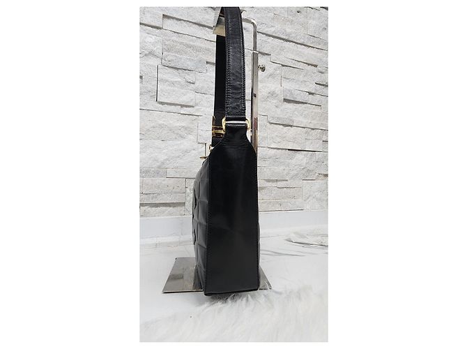 Borsa Chanel Chocolat bar molto rara Nero - vista 4