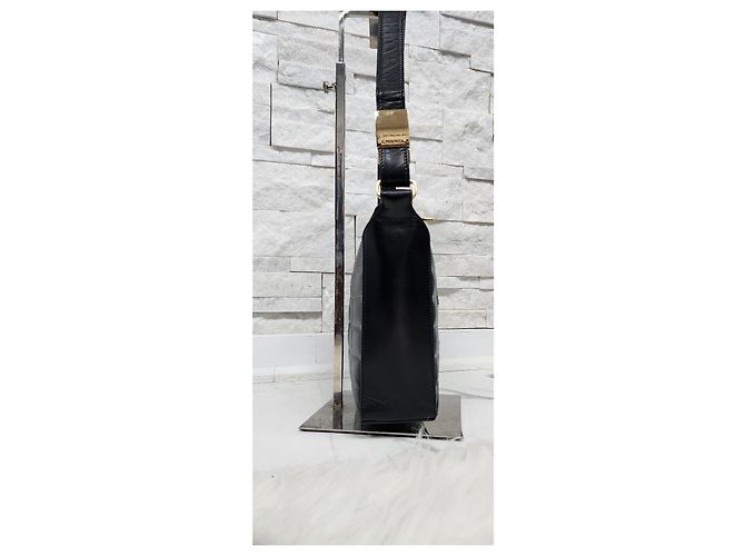 Borsa Chanel Chocolat bar molto rara Nero - vista 5