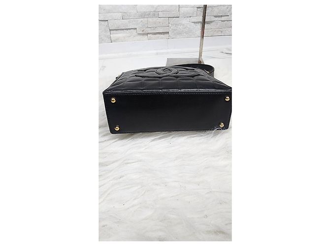 Borsa Chanel Chocolat bar molto rara Nero - vista 6