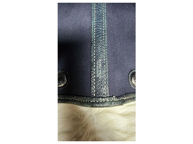 Borsa Tote in Pelle Garden Party di Hermès Blu navy - vista 10