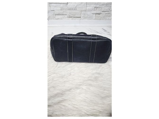 Borsa Tote in Pelle Garden Party di Hermès Blu navy - vista 12