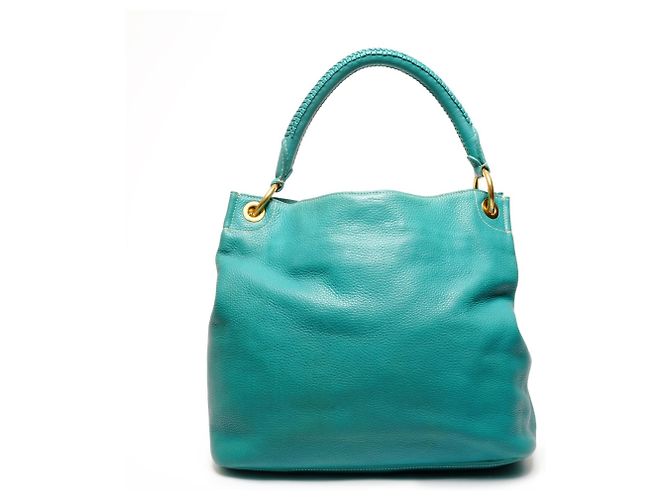 Prada Ein-Schulter Tote Bag Grün - Ansicht 2