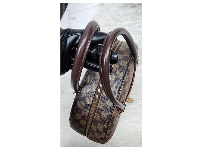 Borsa Louis Vuitton Nolita Damier Ebène Damier ebene - vista 10