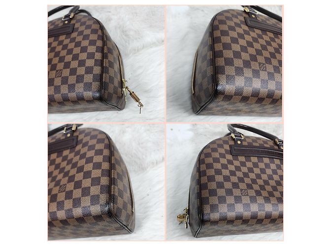 Borsa Louis Vuitton Nolita Damier Ebène Damier ebene - vista 14