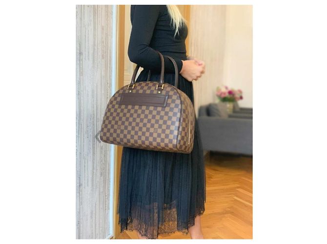 Borsa Louis Vuitton Nolita Damier Ebène Damier ebene - vista 2