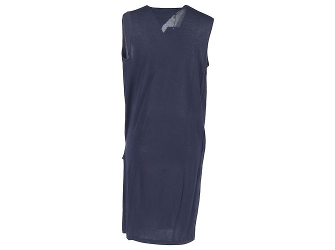 Vestido Natifa Acne Studios en Lyocell Azul Marino - vista 3