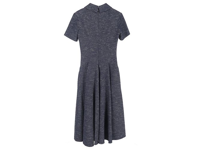 Autre Marque Vestido midi de camisa de denim con cinturón Jody de Emilia Wickstead en algodón azul - vista 2