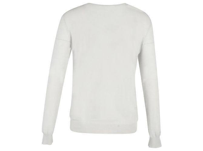 Joseph Strickpullover aus weißer Wolle Roh - Ansicht 3
