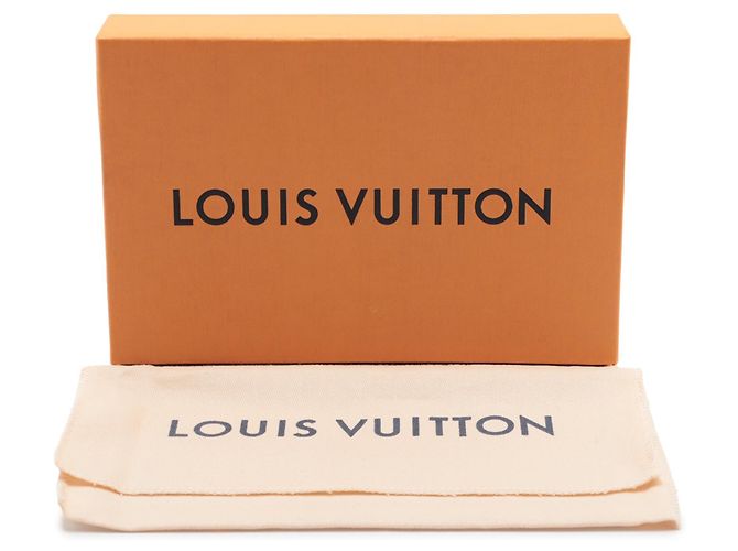 Louis Vuitton Monogram Taigarama Brazza Bifold Langbörse Blau - Ansicht 9
