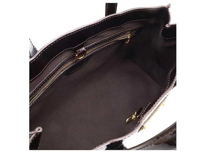 Louis Vuitton Monogram Vernis Wilshire PM Tote Bag Lila - Ansicht 6