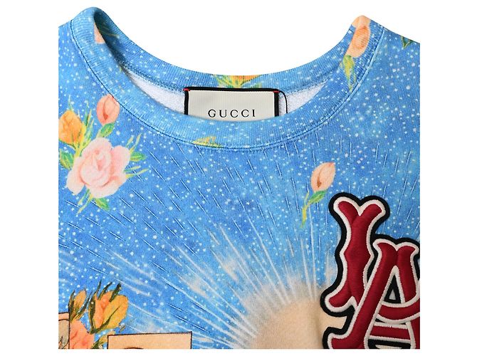 Multicolor Sweatshirt aus Baumwolle mit Manga Soul Grafikdruck von Gucci x Chikae Ide Mehrfarben - Ansicht 5