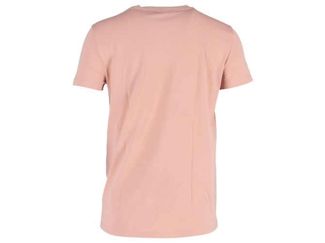 Max Mara Cipria Estampado de Perro en Algodón Rosa Castaño - vista 3