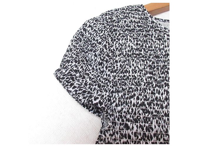Vestido Mini Leopardo Michael Michael Kors Negro Blanco - vista 4