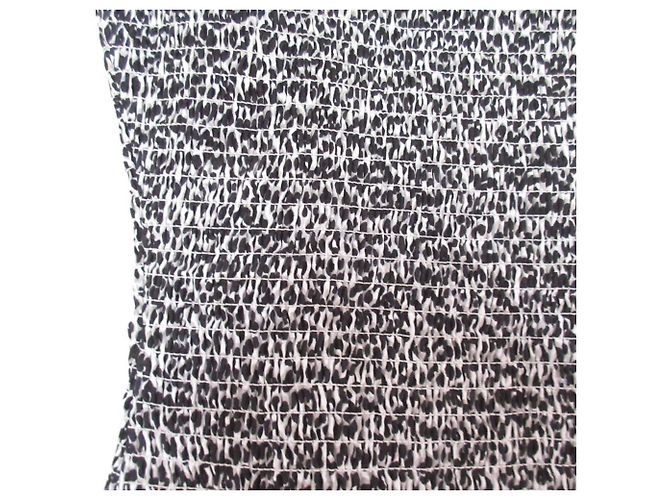 Vestido Mini Leopardo Michael Michael Kors Negro Blanco - vista 5