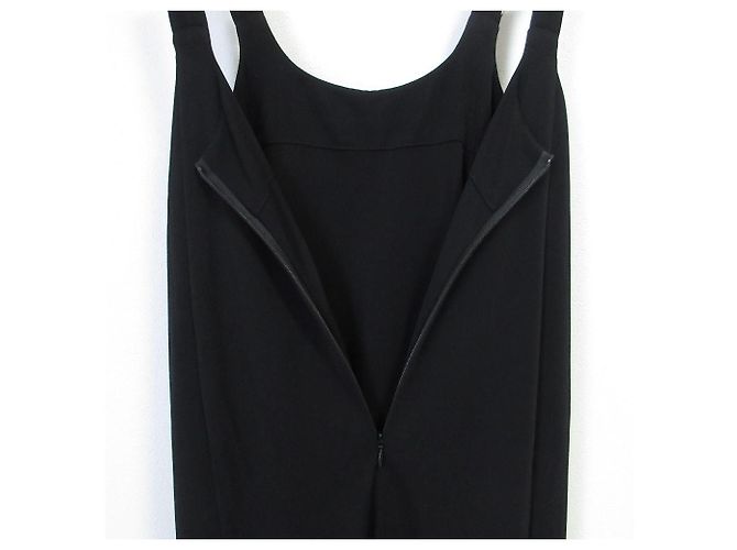 Autre Marque Jersey-Kleid Akane Utsunomiya Schwarz - Ansicht 4