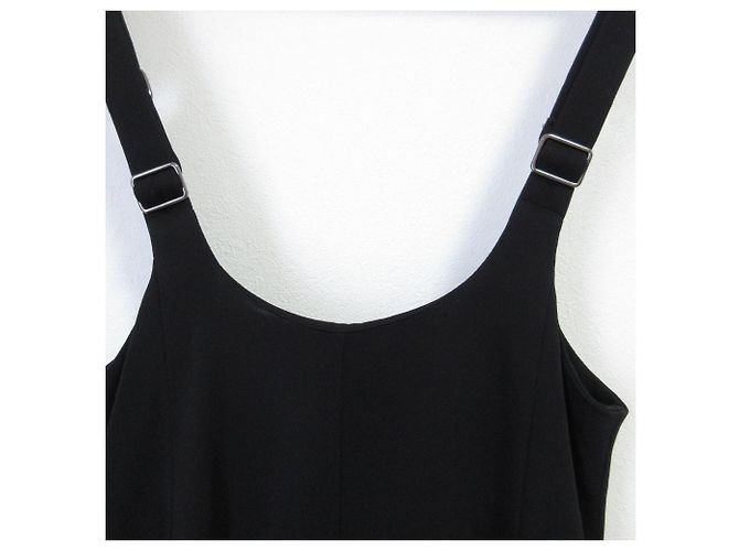 Autre Marque Jersey-Kleid Akane Utsunomiya Schwarz - Ansicht 5
