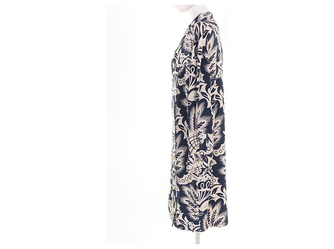 Timeless Vestido de seda Chanel Beige - vista 2