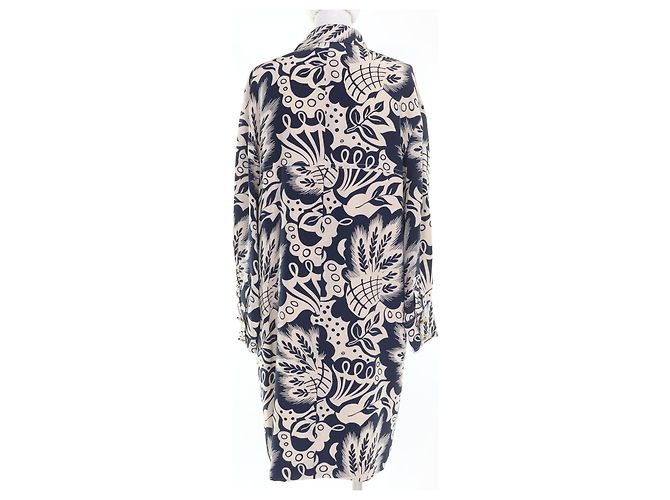 Timeless Vestido de seda Chanel Beige - vista 3