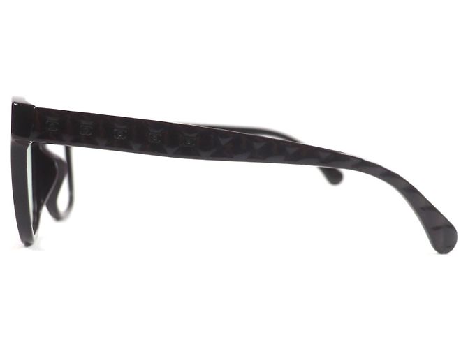 Timeless Chanel Matelassé COCO Mark Brille Braun Dunkelbraun - Ansicht 4